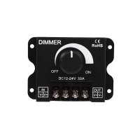 Bộ điều khiển đèn PWM - Mạch điều chỉnh độ sáng đèn 12V - 24V 30A / DIMMER 12-24V 30A