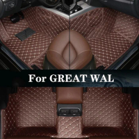 New Side Storage Bag With Customized Leather Car Floor Mat For GREAT WALL M1 M2 M4 Hover H3 Hover H6 X200 Auto Parts