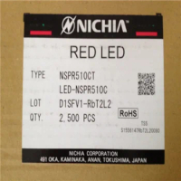 10PCS/5mm in-line LED NSPR510CT super bright red light original genuine goods
