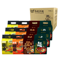 【無敵拌麵】醬香蔥油/辛香椒麻/花生麻醬/青花椒麻 乾拌麵ｘ12袋組(共36入 口味任選) 非油炸麵體/可泡/可煮