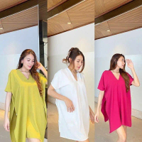 ATASAN LONG SQUARE NAGITA CRINKLE AIRFLOW LONG TOP WANITA