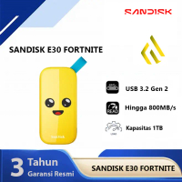 SSD Sandisk Fortnite E30 1TB - Portable SSD Eksternal Peely Edition USB 3.2