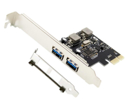 PCI-e USB3.0擴充卡2P 免電源 NEC芯片 KTNET