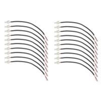 20Pcs Led Smart Tail Light Cable Direct Fit Electric Scooter Parts Battery Line Foldable Wear Resistant for Xiaomi M365