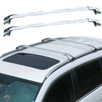 Fits for Subaru XV /crosstrek 2013-2017 2018-2023 Roof Rack Rails Carrier Cross Bars Crossbars Aluminum Silver 2PCs