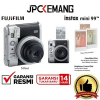 JPC KEMANG Fujifilm Instax Mini 99 Instant Camera Fuji Instax Kamera Instan GARANSI RESMI Silver