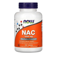 EXP:2027 | NOW Foods NAC 1000mg 120 Tablets Liver Support & Antioxidant