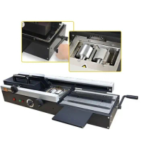 220V Binding Machine 1200W Commercial Manual Automatic Binding Machine Wireless Electric Heating Files Books Hot Melt Adhesive
