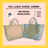 Tas Anyam Plastik Super Jumbo | Tas Sembako, Tas Belanja, Tas Lebaran Hantaran, Tas Wanita Anyaman