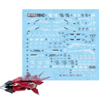 for HG 1/144 GAT-X303 Aegis 2001 ver. 1 Piece D.L. Master Water Pre-Cut UV Light-Reactive Decal HGGS High Grade SEED Mobile Suit