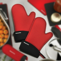 《KitchenGrips》隔熱手套(紅) | 防燙手套 烘焙耐熱手套