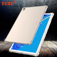 Cover For Huawei MediaPad M3 M5 Lite 8.0 8.4 10.1 inch m3lite Tablet Case TPU Silicon Transparent Slim Airbag Cover Anti-fall