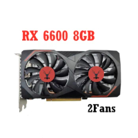 RX6600 RX6600M 8GB Graphics card GPU GDDR6 128Bit 7nm Support AMD Intel CPU Desktop placa de video card