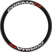 Bicycle sticker Corima Aero S+ road car knife ring wheel set sticker reflective sticker 40/47/50mm rim