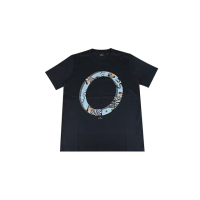【Paul Smith】斑馬圈圈圖案棉質短袖T恤(男款/深藍x多色)