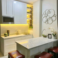 meja island/kitchen set/dapur bersih/table island set