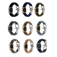 Nylon Strap Suitable for Apple Nylon Sports Strap IWatch Ultra SE S8/7/6/5 Hand Woven Strap Watch Band