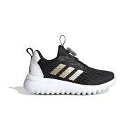 【adidas 愛迪達】ActiveFlex BOA 3.0 K 童鞋 中童 黑色 運動鞋 慢跑鞋 IG0588