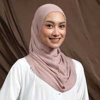 Lozy Hijab - Lucia Instan Sport (Hijab Instan Olahraga Bahan Jersey dan Rayon) Misty Rose