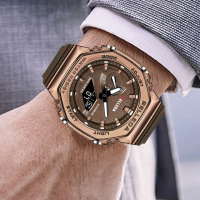 PROMO  Jam Tangan Pria BELLEDA 9529 Karet DoubleTime Tanggal Hari Aktif Original Watches