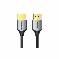 【VENTION 威迅】HDMI2.0 公對公 4K鋁合金連接線 2M HDMI傳輸線(鐵灰/超纖細版/ALE系列)