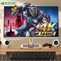 TITAN ARMY 32 inch 4K144Hz miniLED quantum dots HDR1000 Type-C 90W dual HDMI2.1 0.5MS fast response computer game monitor P32A6V