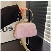 Vedlyn Vedlyn Thalina Tas Pesta Wanita Clutch Stylish Elegan – Pink