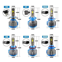 Lampu Mobil Turbo Led T1 H7 H11 HB3 HB4 H1 H3 H11 Singel Beam Original - H1