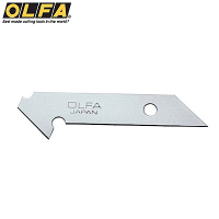 日本OLFA小型壓克力刀刀片 膠板切割刀替刃PB-450(5入,高碳鋼,厚0.55mm)適PC-S 204B