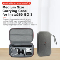 For Insta 360 GO 3 Accessory Bag GO3 Portable Medium Clutch For INSTA 360 GO 3 Protective Sports Accessories Csae