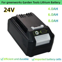 24V 4.0AH/6.0Ah/8.0AH For Greenworks Lithium Ion Battery