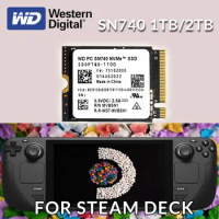 Western Digital WD SN740 Solid State Drive 1TB 2TB NVMe PCIe 4.0 2230 M.2 SSD for Steam Deck Rog Ally GPD Surface Laptop Tablet