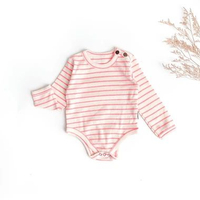 LC - SHOPBYAUNTY - Rib Jumper Bayi 0-6mo Sunkist Stripe