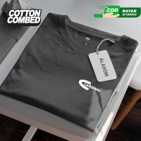BARU !!! Kaos Distro Lengan Pendek Motif Kecil cardinal  motif silver Lengan Penduk Motif Silver Kao