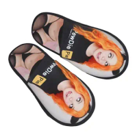 British Internet Celebrity Belle Delphine House Slippers Women Comfy Memory Foam Slip On Hotel Slipper Shoes