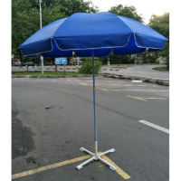 PremiumKT WARE 2m( 7ft )Payung Bulat dengan dirian / payung niaga / payung bazar / payung khemah kan