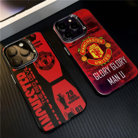 Manchester United FC เคสซิลิโคนนิ่ม, แบรนด์อินเทรนด์สร้างสรรค์แฟชั่น, สำหรับ OPPO A18, A60, A3X, A95