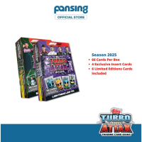 TOPPS Turbo Attax Formula 1 F1 Topps Trading Card Game 2025 Mega Tin - 66 Cards/Box [75th Anniversa