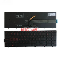 New for DELL Inspiron 15-5749 15-5576 15-5577 5577 US keyboard RED backlit