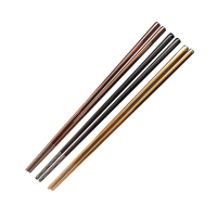 CLARE晶鑽316不鏽鋼鈦筷-23cm-5雙入X2組(316不鏽鋼 筷子)