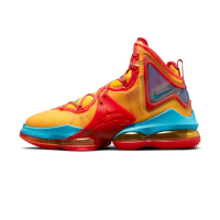 【NIKE 耐吉】LeBron 19 男鞋 橘紅色 氣墊 避震 運動 籃球鞋 DC9342-800