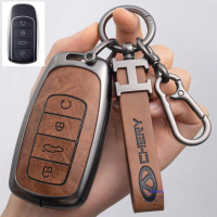Zinc Alloy Key Cover Case For Chery Omoda 5 Omoda e5 Omoda C9 2024 Jaecoo J7 Tiggo 8 Pro Tiggo 8plus