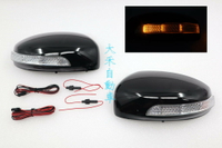 大禾自動車 LED燈 後視鏡蓋 黑色烤漆 適用 INFINITI G-35 G35 06-08