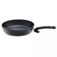 【Fissler菲仕樂】碳矽隕石｜加高型平煎鍋 ( 20cm-1.2L / 26cm-2.6L / 28cm-3.2L )-28cm/4.3L