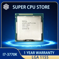 Intel Core i7-3770K i7 3770K CPU Processor 8M 77W 3.5 GHz Quad-Core LGA 1155