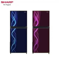 SHARP KULKAS 2 PINTU SJ 197 ND / LEMARI ES SHARP NO FROST GARANSI RESMI WARNA BIRU