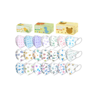【淨新】3D醫療級細耳口罩3盒組(50入/盒)3D幼幼/超幼/兒童立體細耳口罩 防護醫療級/防飛沫/灰塵)