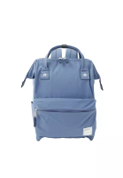 Anello &amp; Legato Largo Anello Circle Kuchigane Backpack Slim R (Blue)