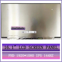 16.1" Slim LED matrix for HP Pavilion Gaming Laptop - 16-a0010nl laptop lcd screen panel Display 1920*1080 FHD IPS 144HZ IPS