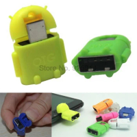 by DHL or EMS 1000 pieces Micro usb to USB OTG adapter for Samsung Galaxy S2/S3/S4,OTG adapter phone/PC/Tab